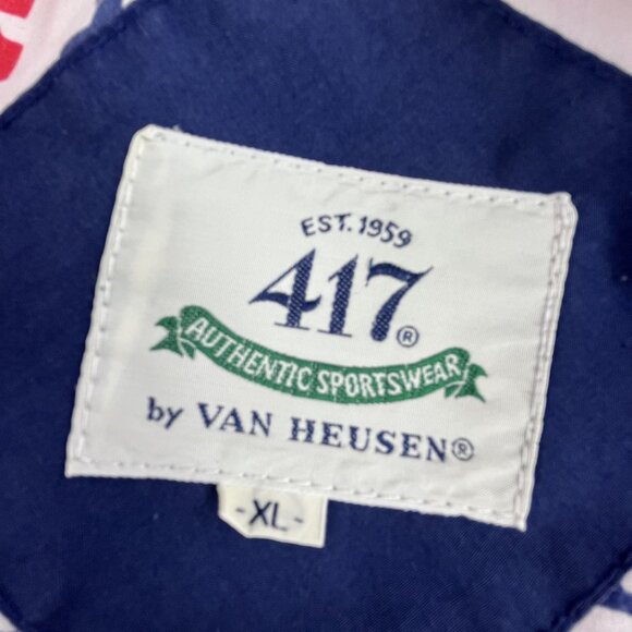 Vintage Van Heusen 417 Jacket Mens XL Windbreaker Authentic Sportswear Y2K 90s - Picture 4 of 16